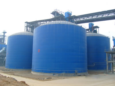 河池水泥钢板库改造